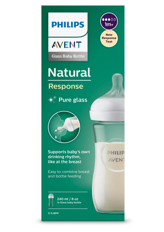 natural 3.0 glazen fles - 240ml