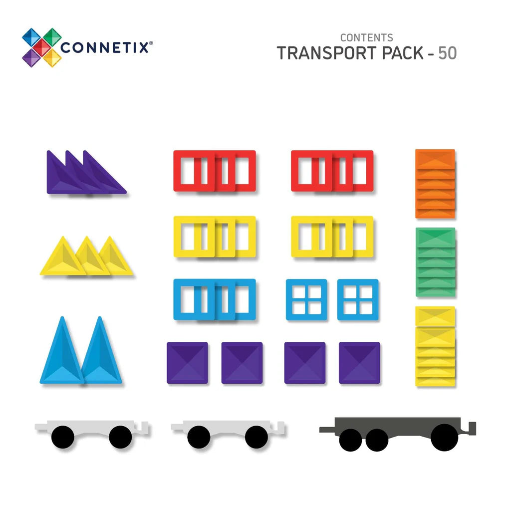 rainbow transport pack - 50 stuks