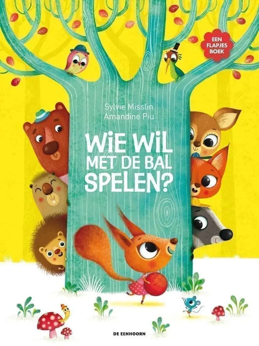 wie wil met de bal spelen? flapjesboek