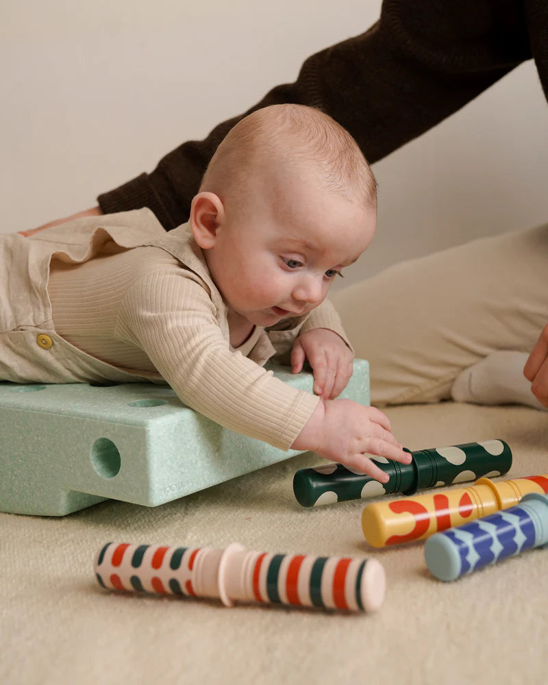 baby activity set - ocean mint/forest green