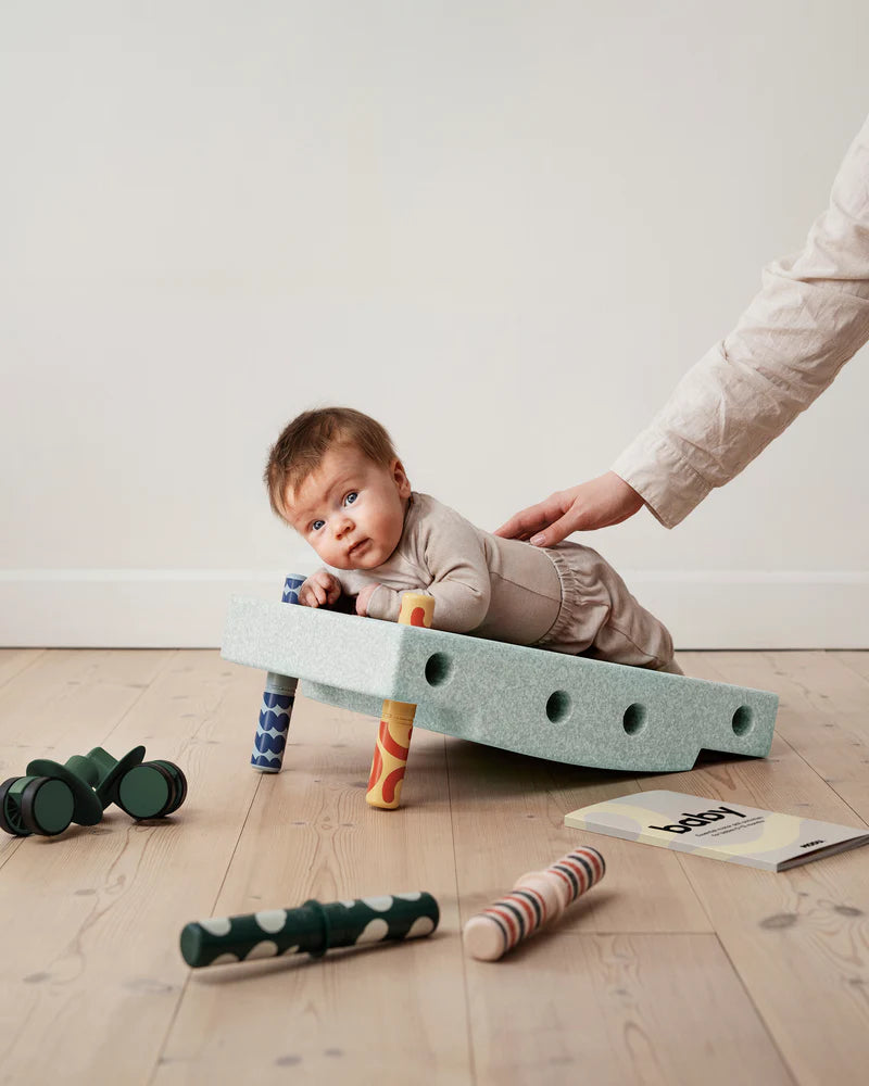 baby activity set - ocean mint/forest green